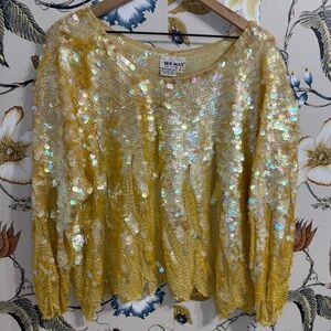 Vintage Shomax Hand-Beaded Silk Dress Size 3X Cocktail Party Evening Wear